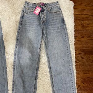 Edikted size xs brand new jeans